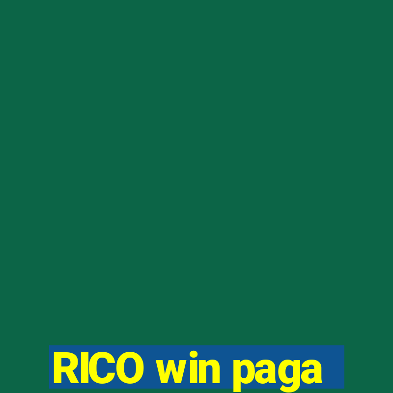 RICO win paga